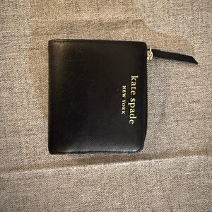 Small gently used black Kate spade wallet